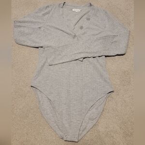 Good American long sleeve bodysuit